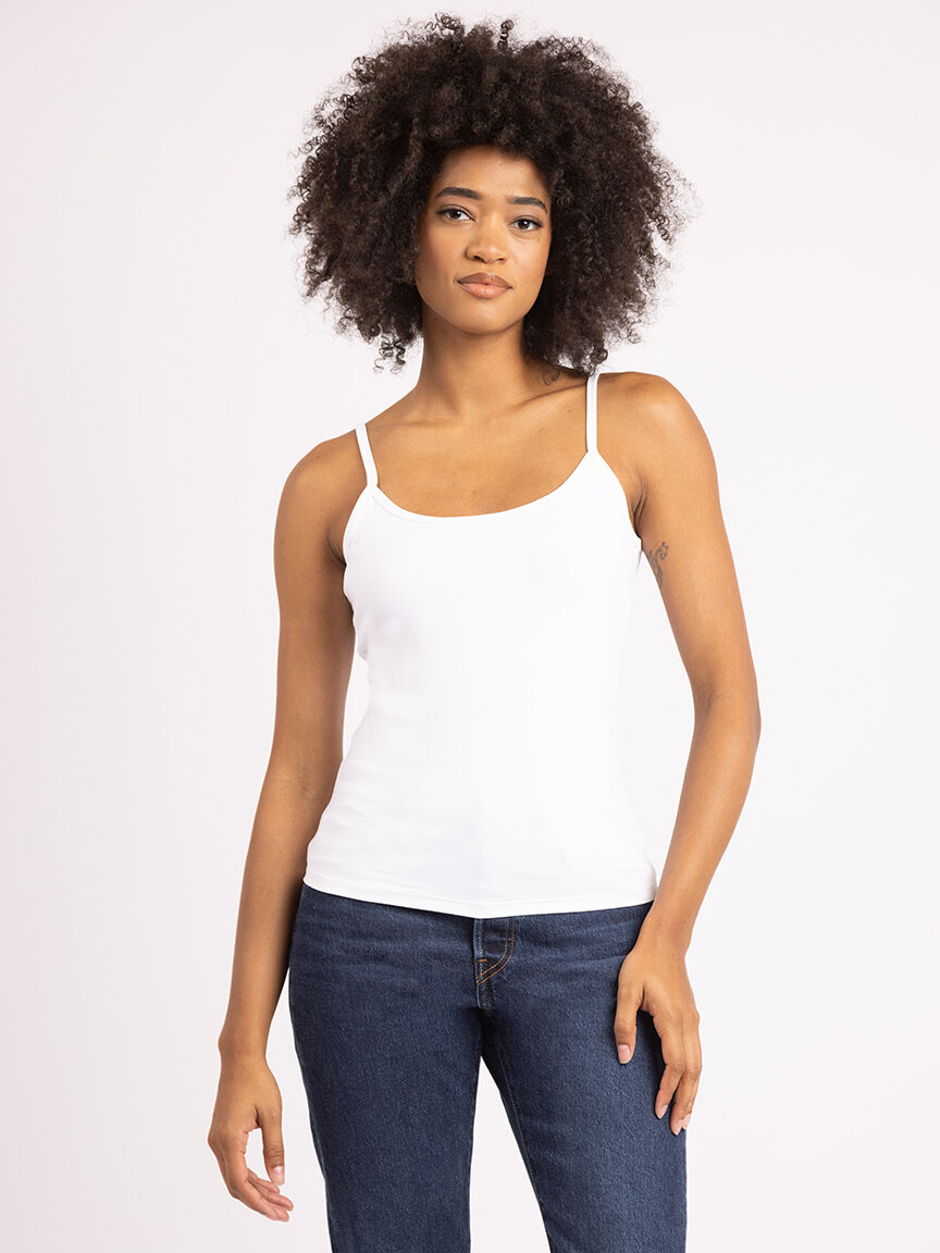 mira scoop neck tank top Image 4