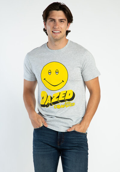 smiley face graphic tee shirt Image 5