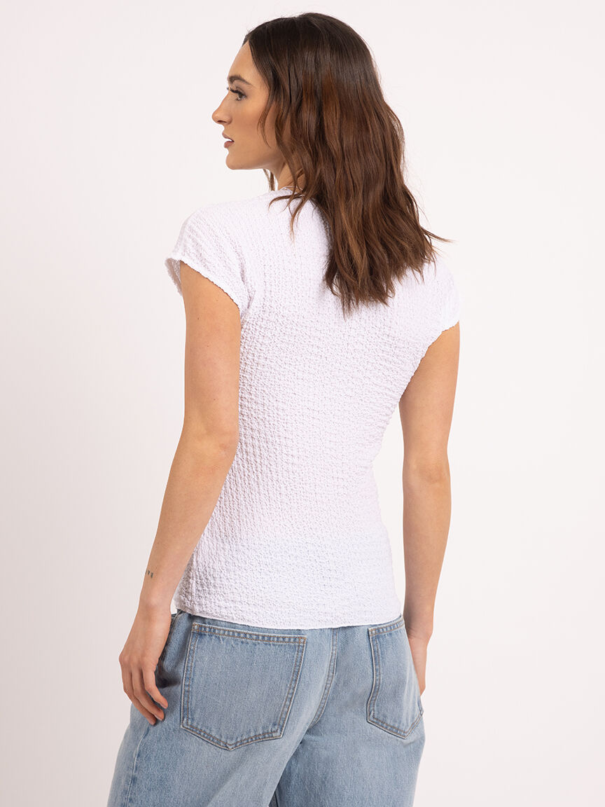 trina crew neck t-shirt