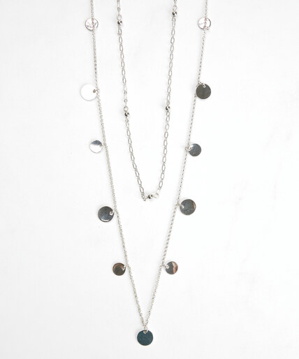 long 2 layer necklace Image 2
