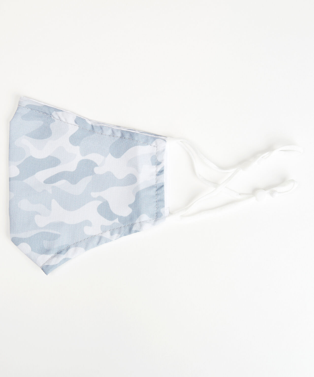 grey camo face mask Image 1