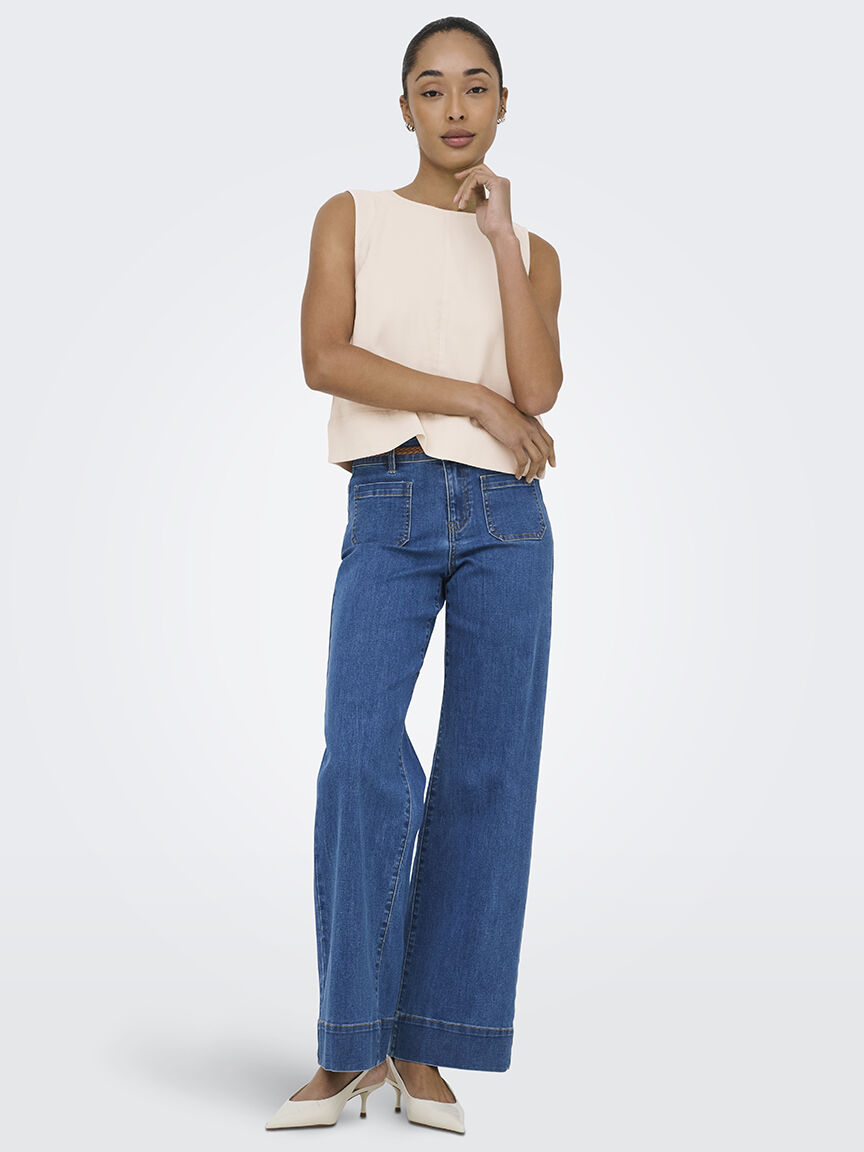 dorsi sleeveless top