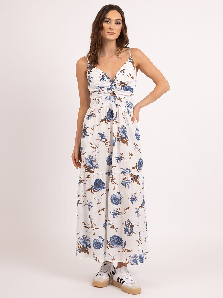 romy vneck maxi dress Image 5