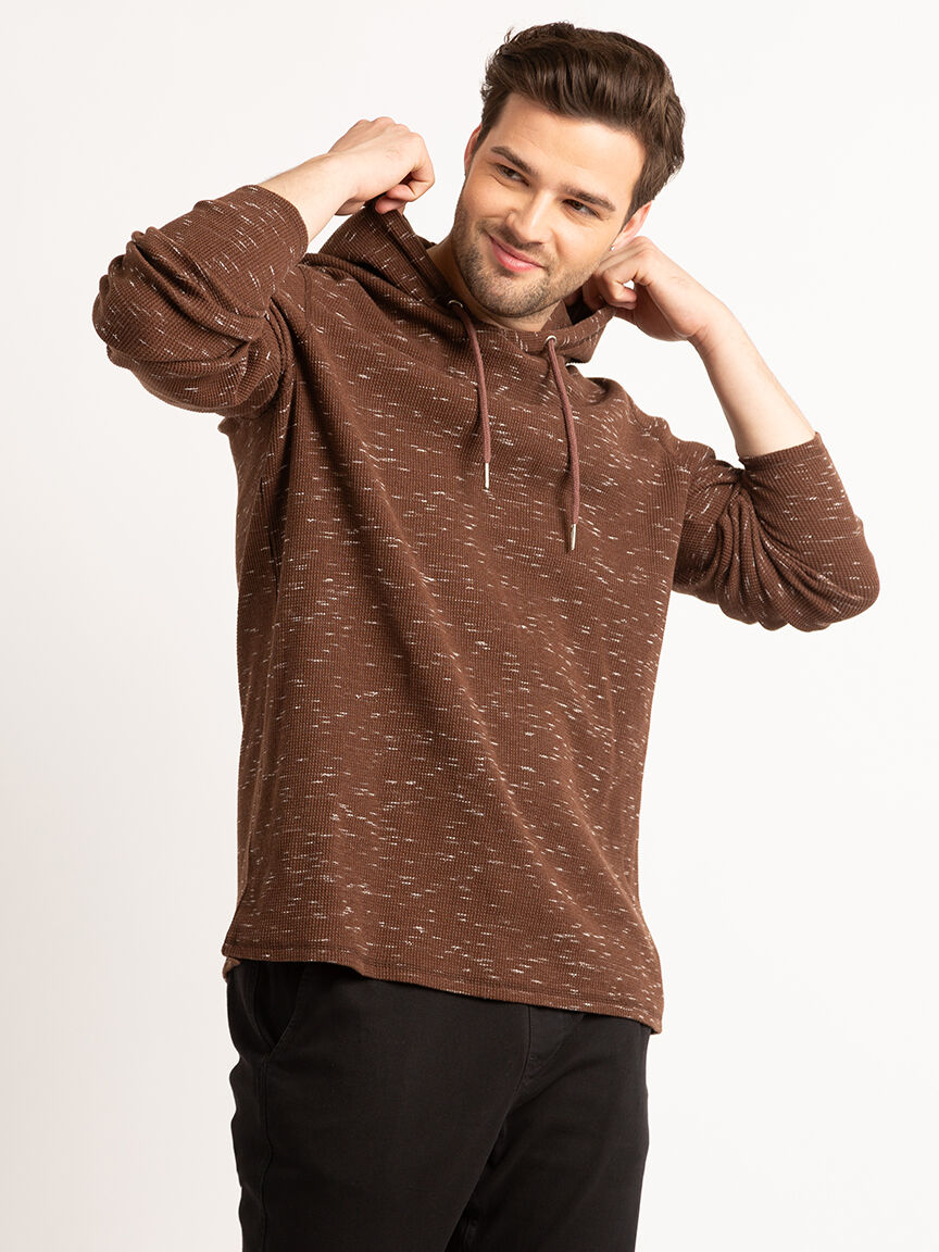 jace space dye waffle hoodie Image 2