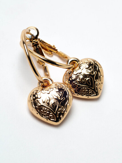 3 pack heart and rose earrings Image 3