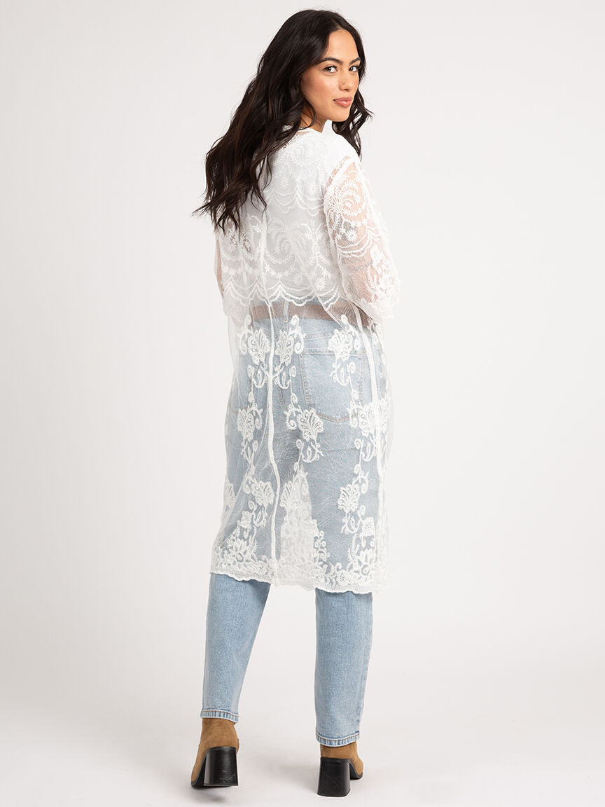 florence mesh duster Image 4