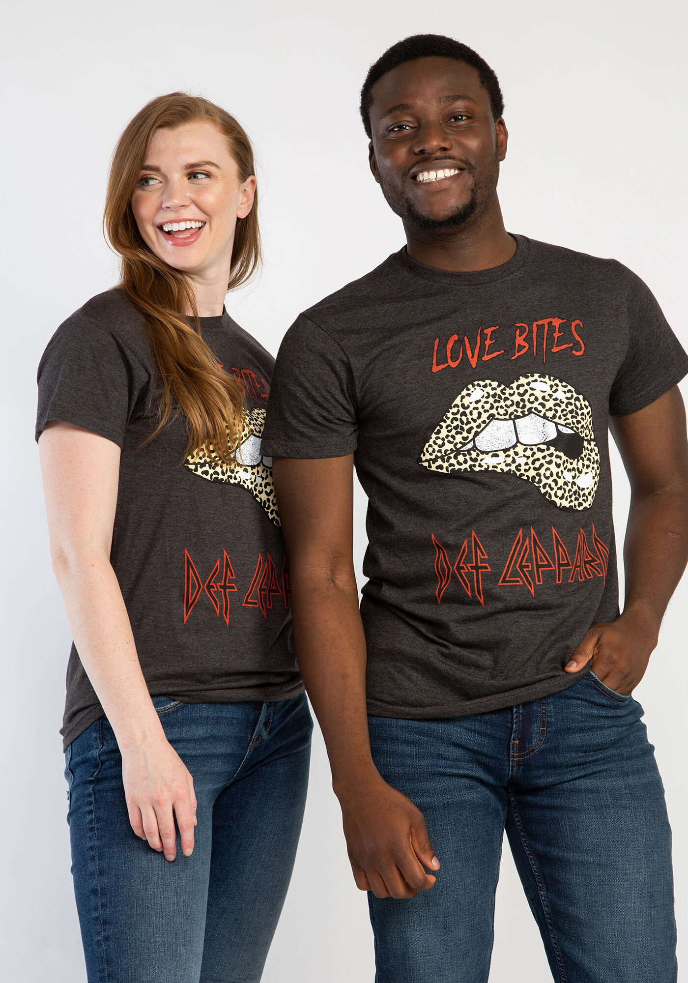 def leppard love bites graphic tee Image 2