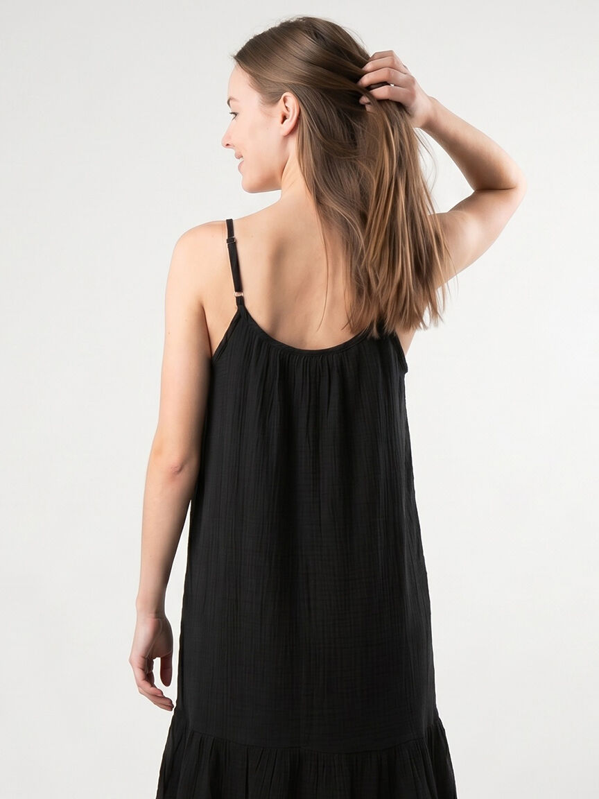 short gauze dress