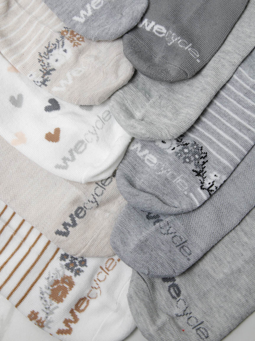 10 pack no show women's socks Image 3