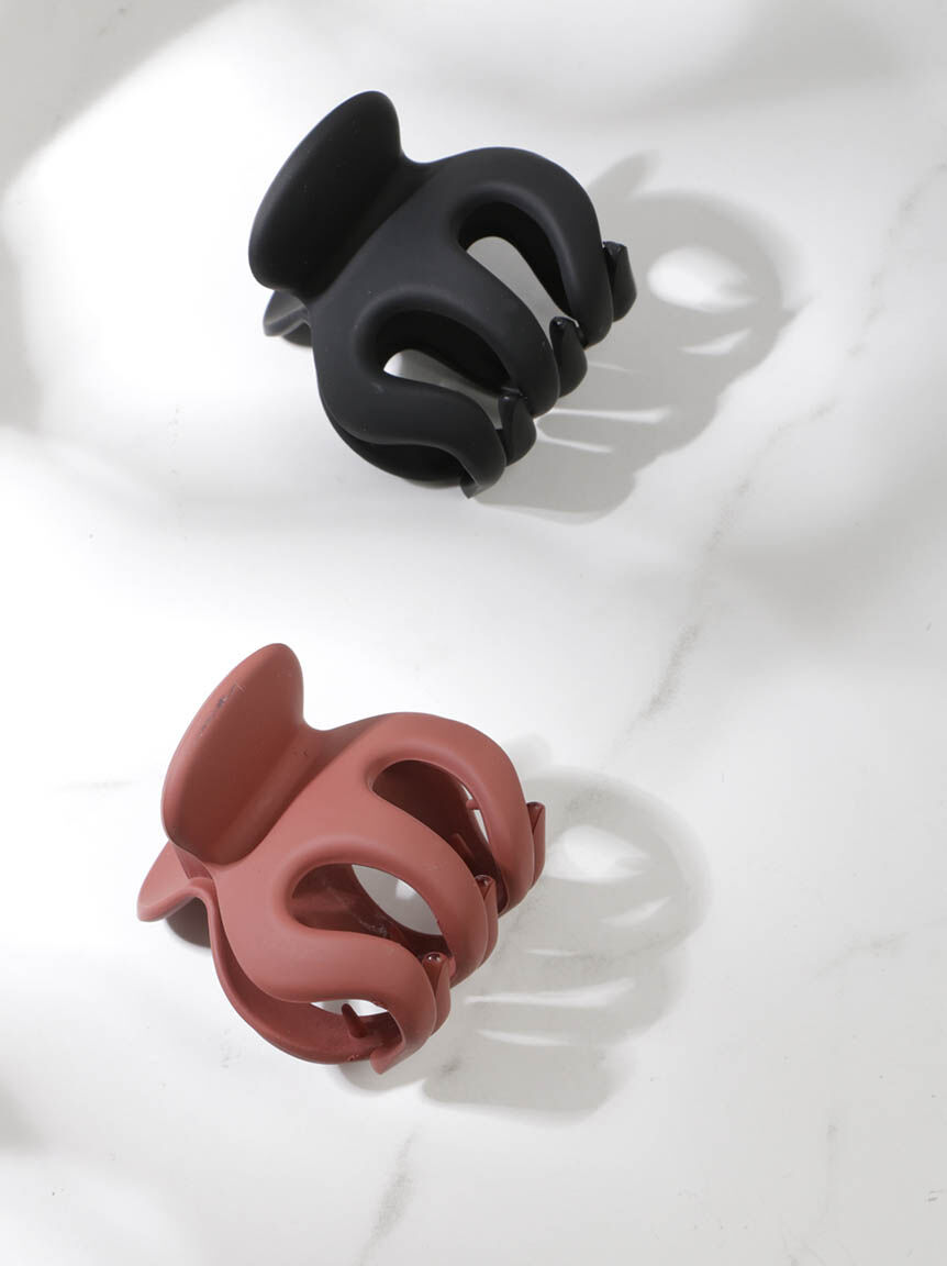 2 pack medium size claw clips Image 2