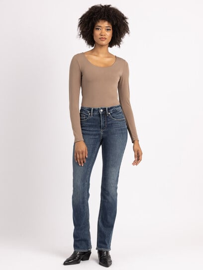 avery high-rise slim bootcut jeans avery high-rise slim bootcut jeans