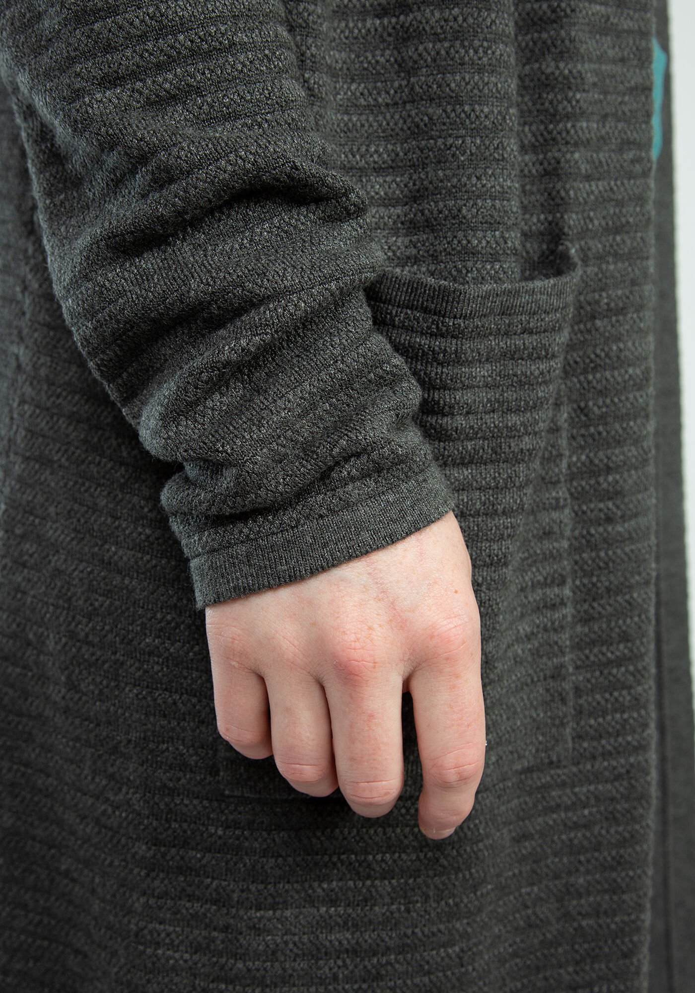 niki hooded ottoman cardigan Image 6