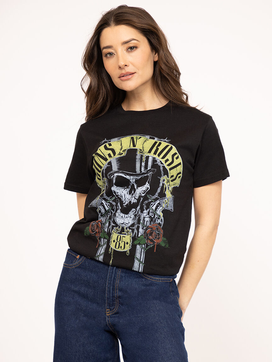 unisex guns n roses graphic tee