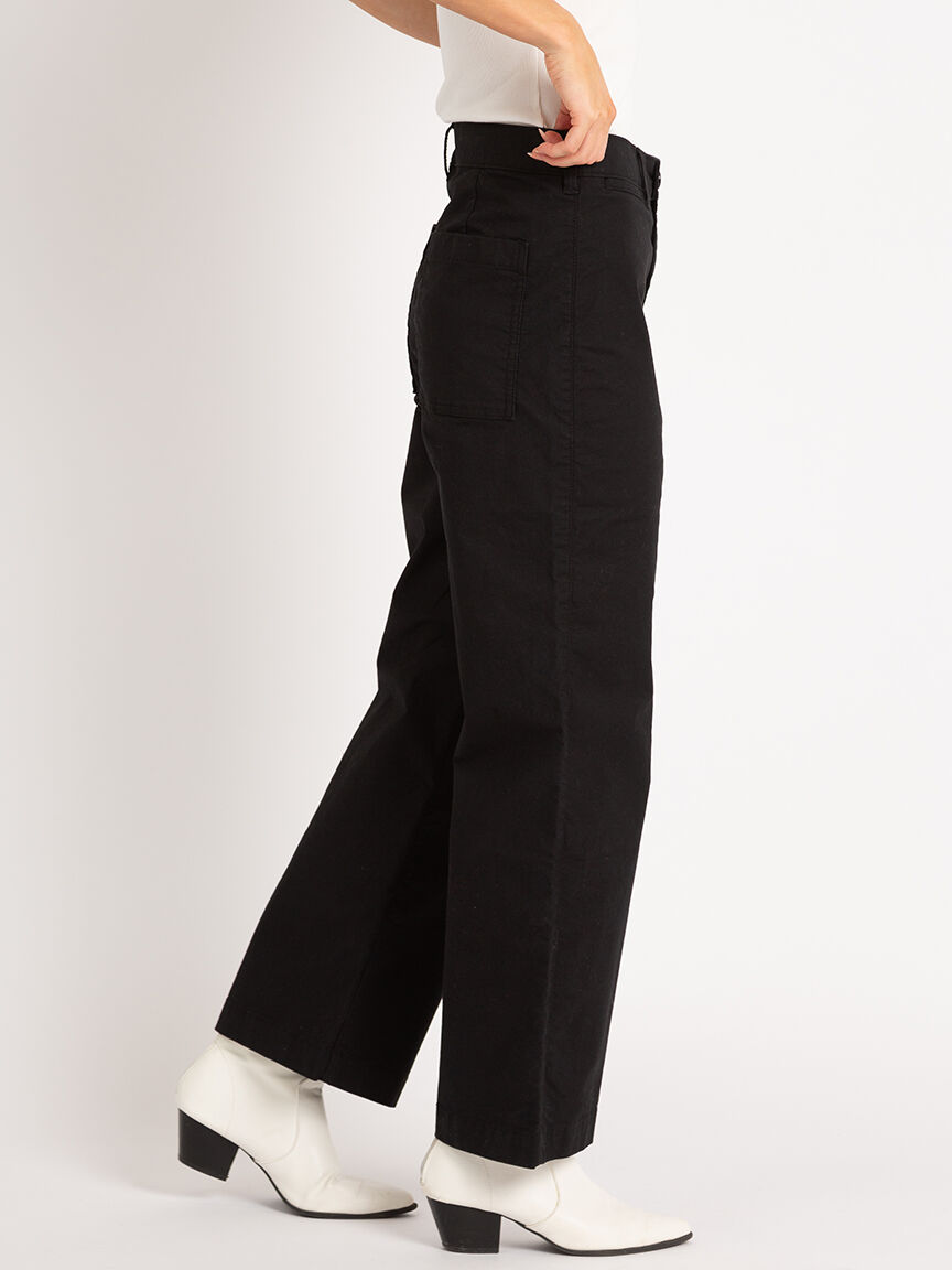 Vesper High Rise Wide Leg Chino Image 3