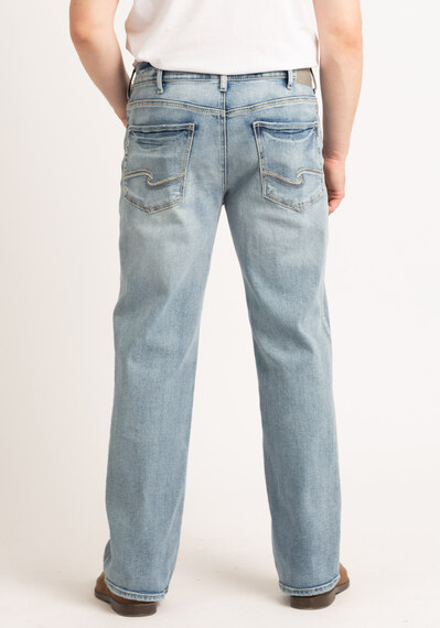 gordie loose fit straight leg jeans Image 4