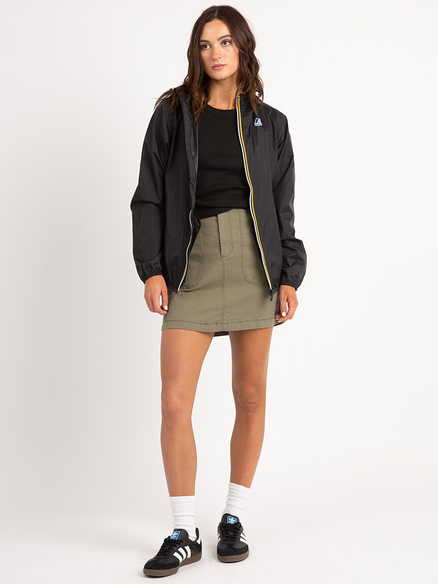 claude short windbreaker rain jacket Image 3