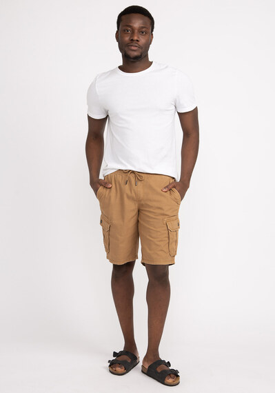 johnny pull on ripstop cargo shorts Image 1