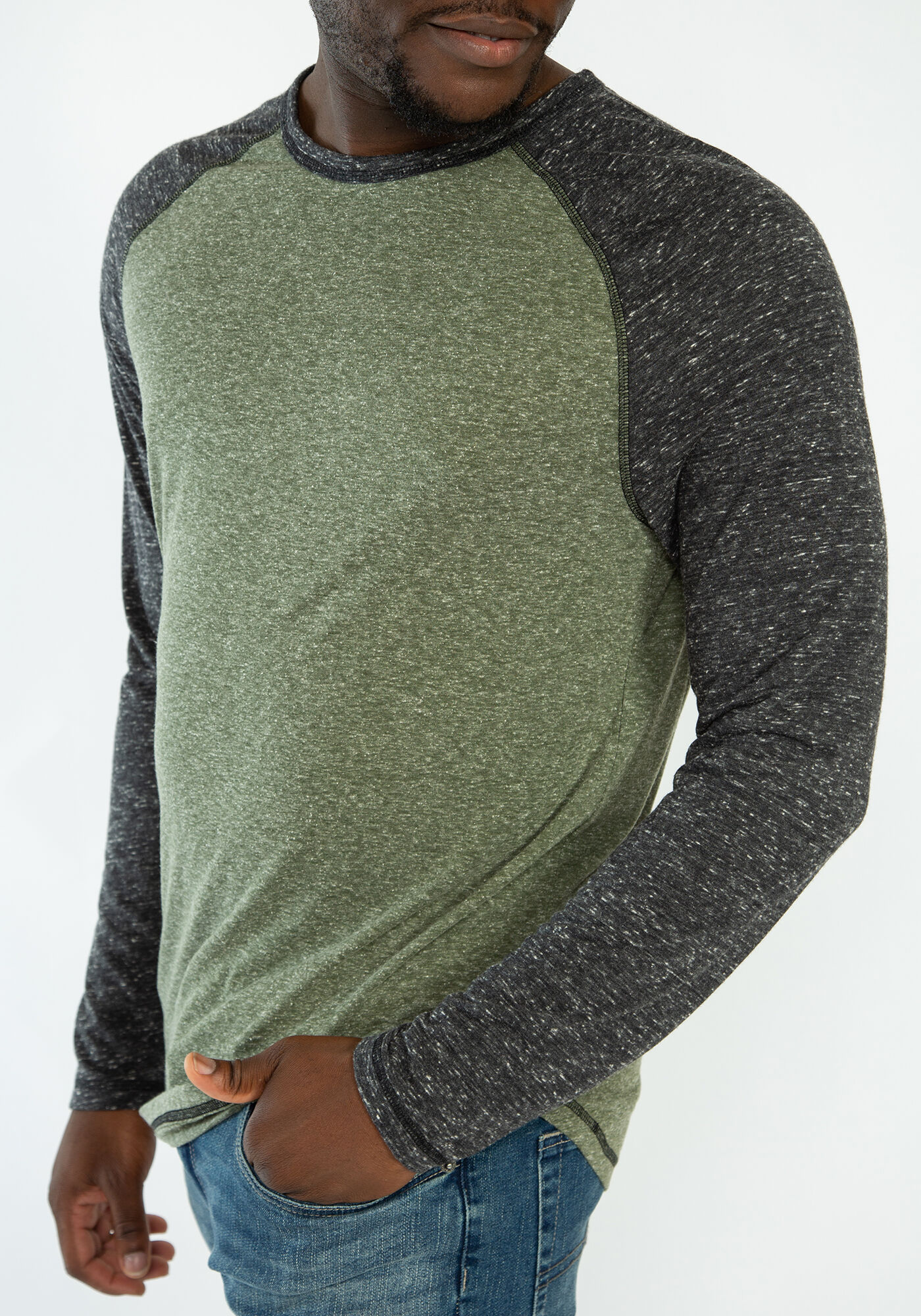 ellis snow wash baseball shirt Image 5