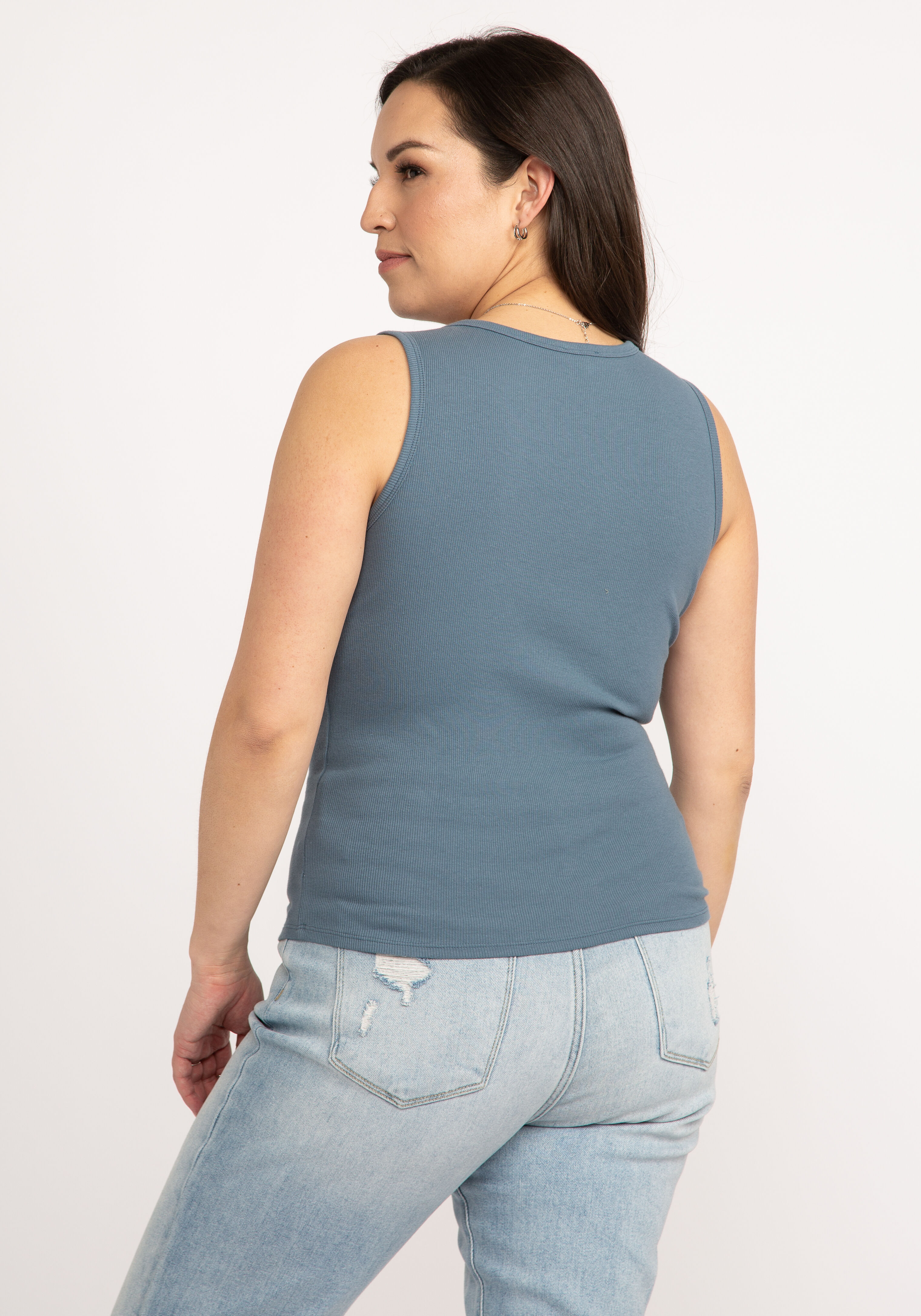 cathy ribbed tank top Image 2