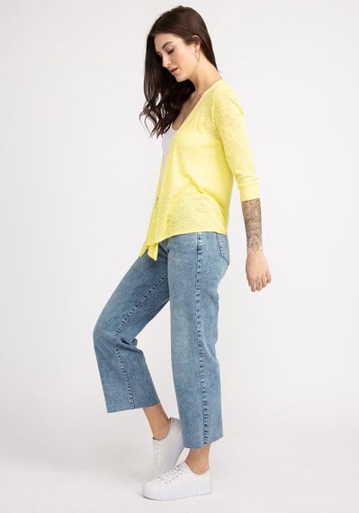 catherine ¾ sleeve open cardigan catherine ¾ sleeve open cardigan Image 5