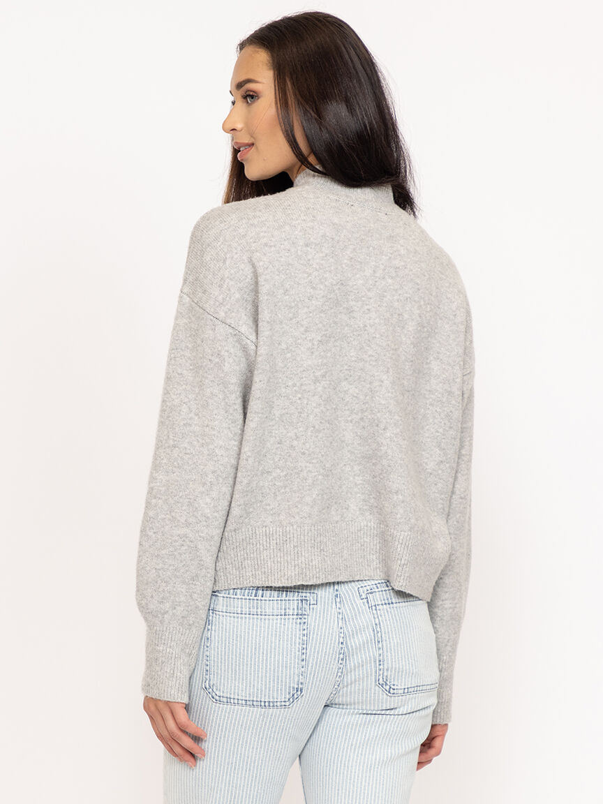 mock neck sweater Image 3