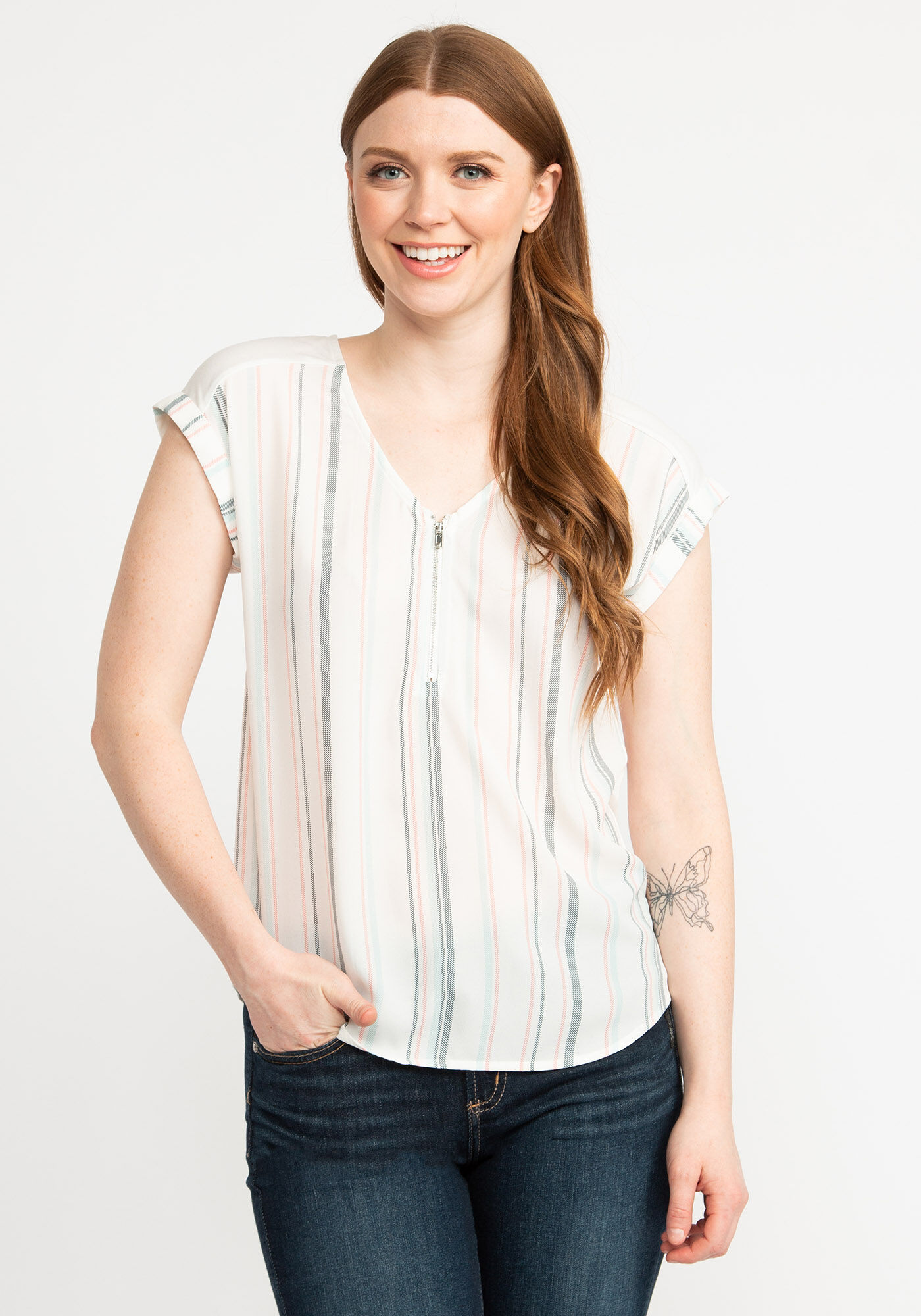reece short sleeve blouse Image 1