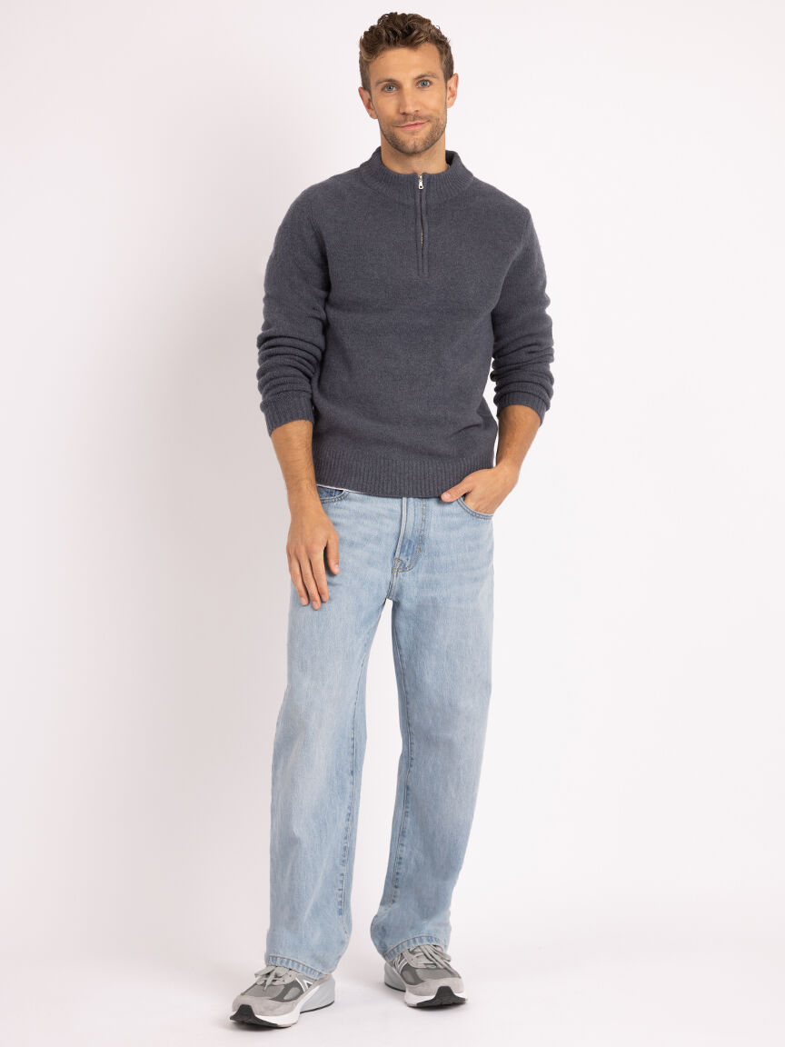 martin 1/4 zip sweater Image 3