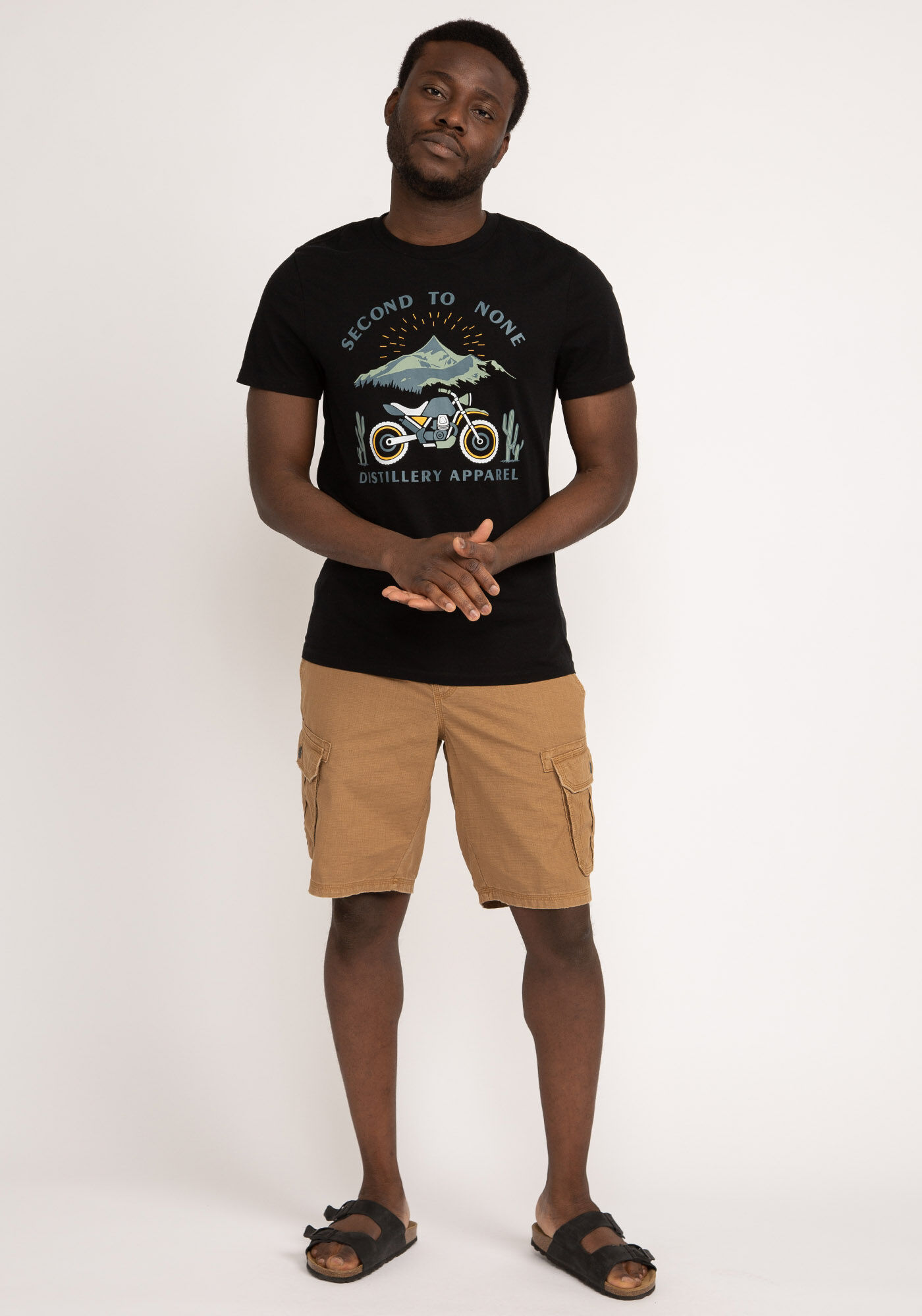 dalton floral moto t-shirt Image 3