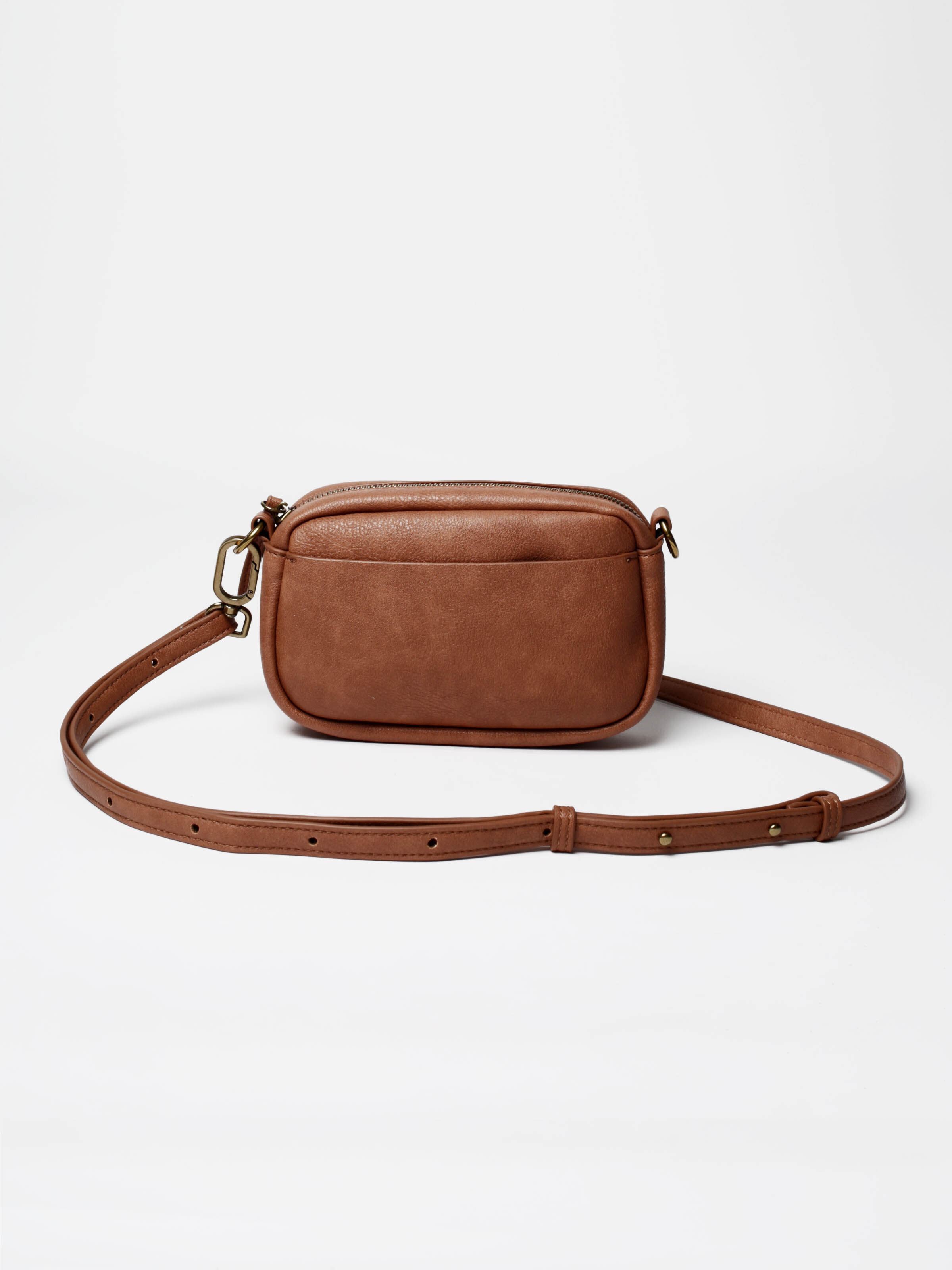 essential faux leather rectangle purse Image 1