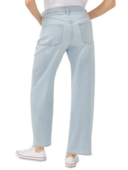 Be Easy Straight Leg Drawstring Jeans Be Easy Straight Leg Drawstring Jeans