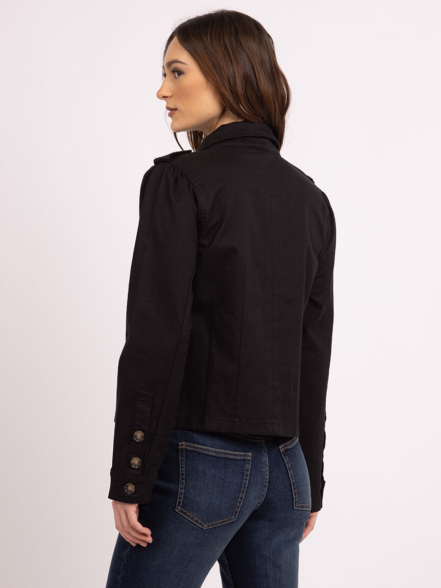 prima button front jacket Image 4