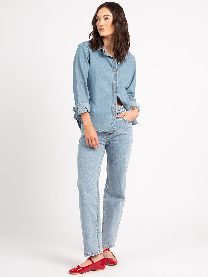 charla denim shirt Image 2