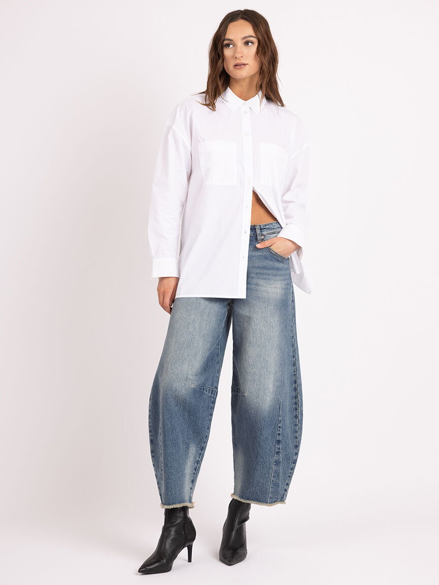 parker poplin shirt Image 5