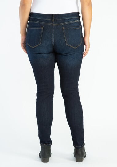 mid rise skinny jeans