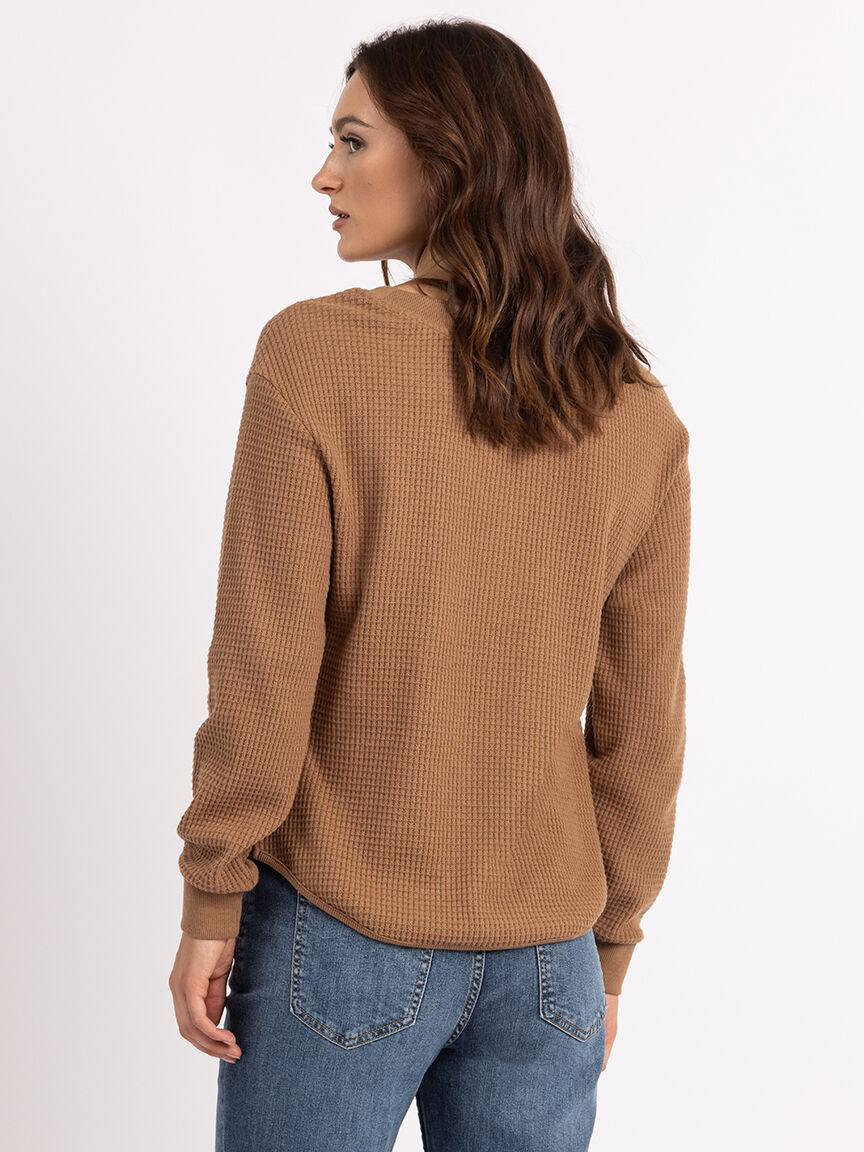 ellison v neck top Image 3