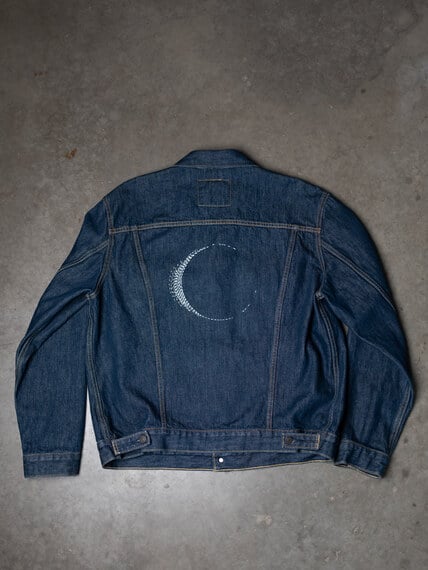 levi's type III trucker jacket with sashiko levi's type III trucker jacket with sashiko Image 2