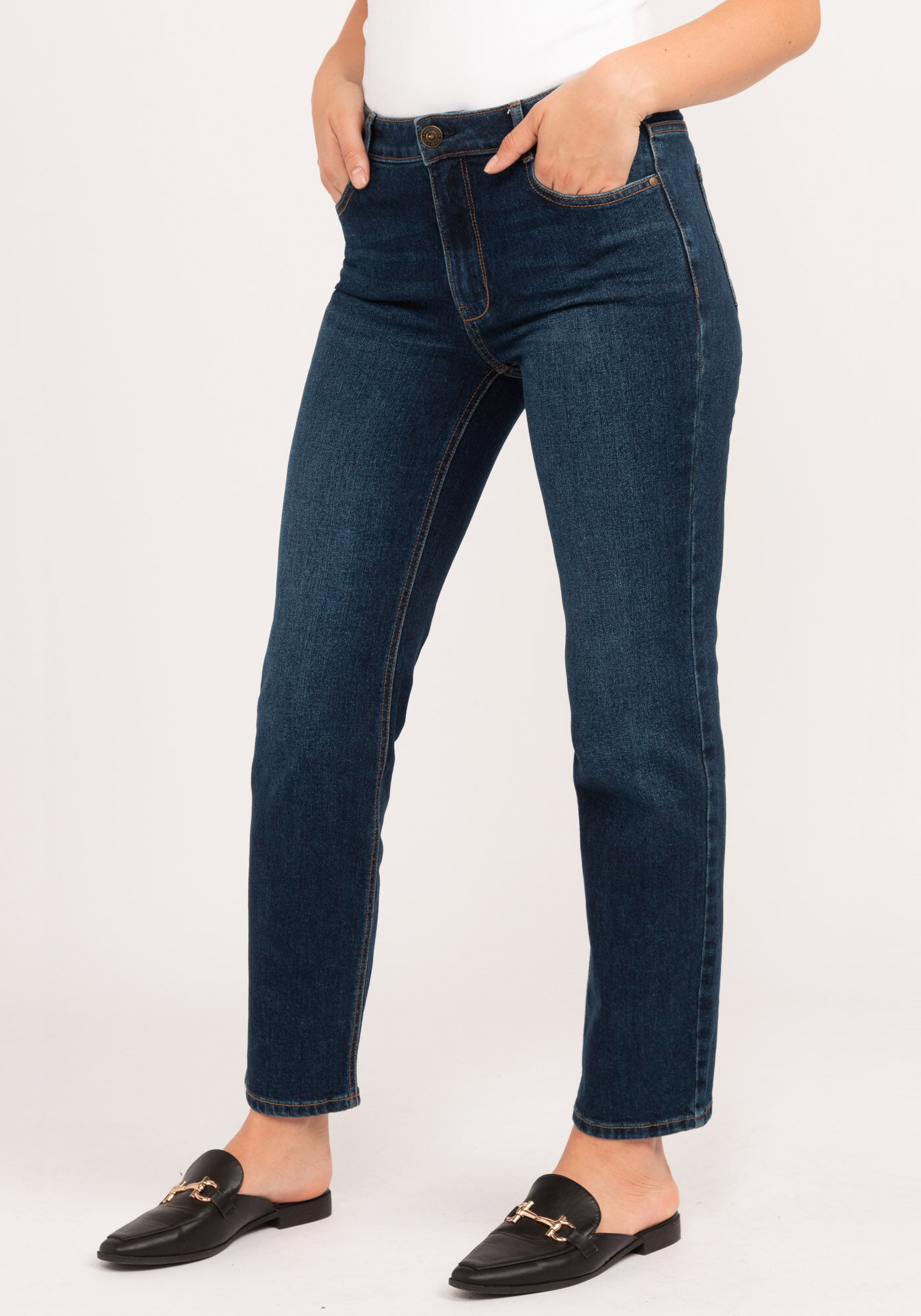 Bootlegger high rise straight jean Image 3