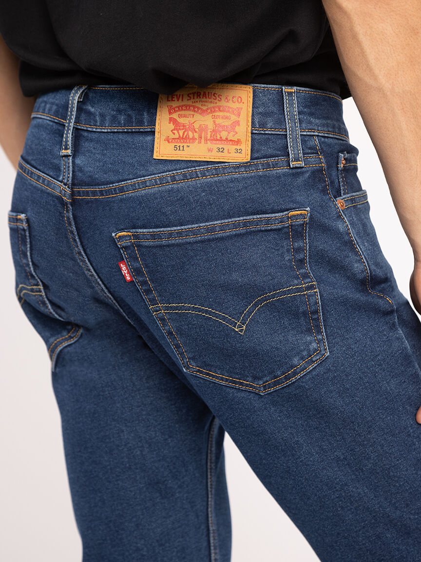 511 slim leg jean dark authentic Image 5