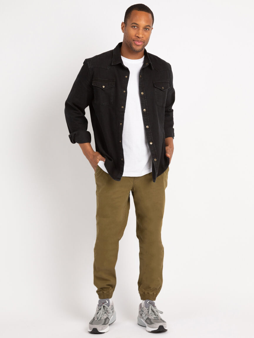 victor jogger military olive Image 1