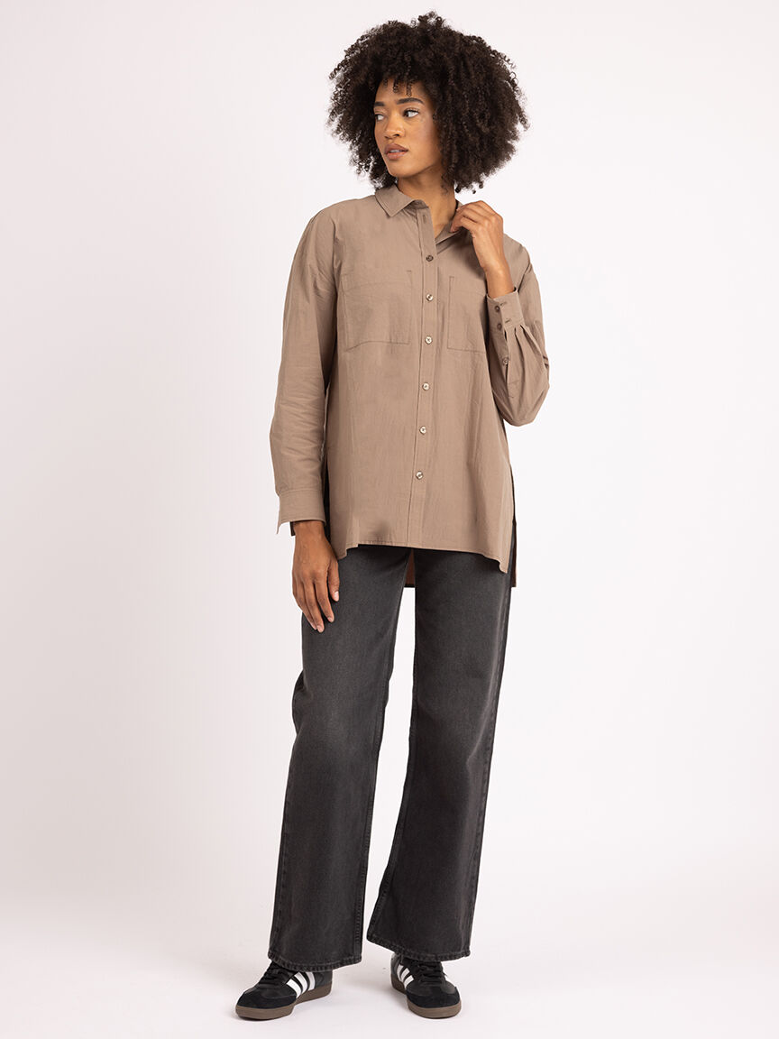 parker poplin shirt Image 2