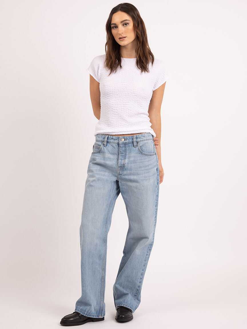 trina crew neck t-shirt