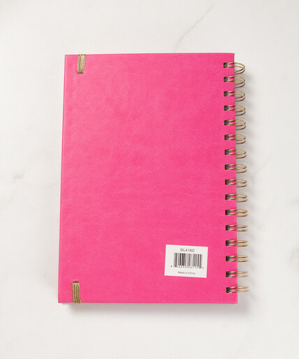 pink and gold spiral notebook Image 2