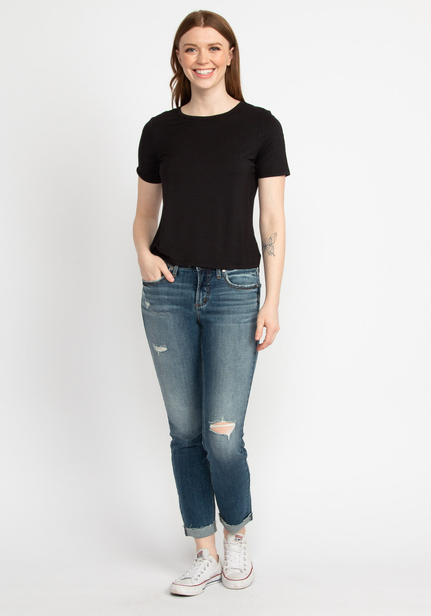 sereena core crew neck short sleeve tee Image 3