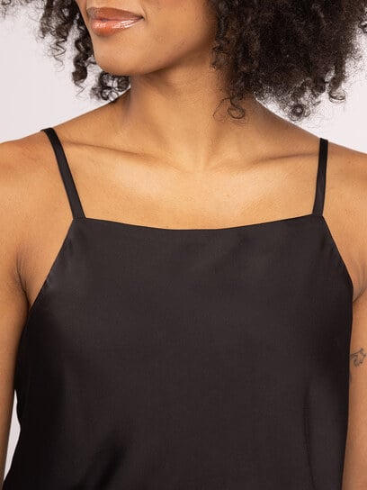 nicki square neck satin top nicki square neck satin top