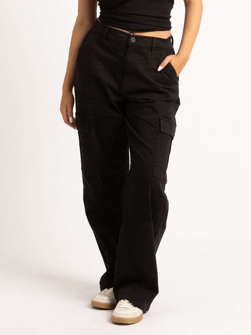 kara high rise wide leg cargo Image 2