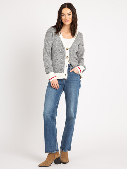 eira mal front button cardigan