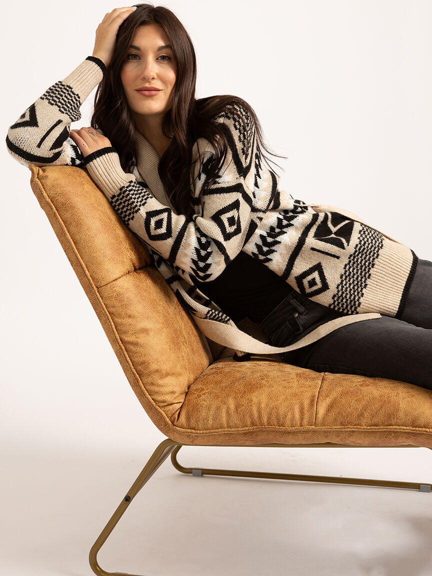 andri jacquard pattern wrap Image 2