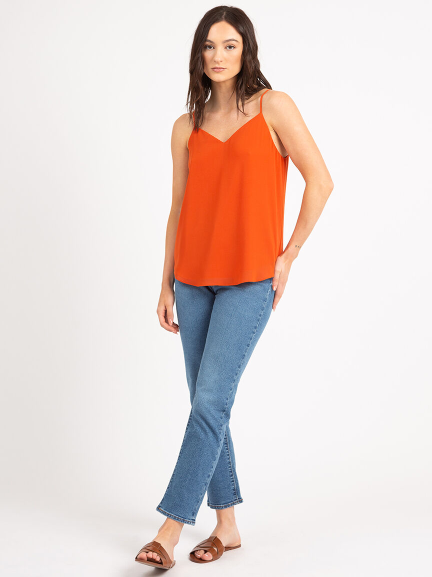 louise woven basic cami Image 2