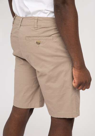 ashton flat front twill shorts Image 5