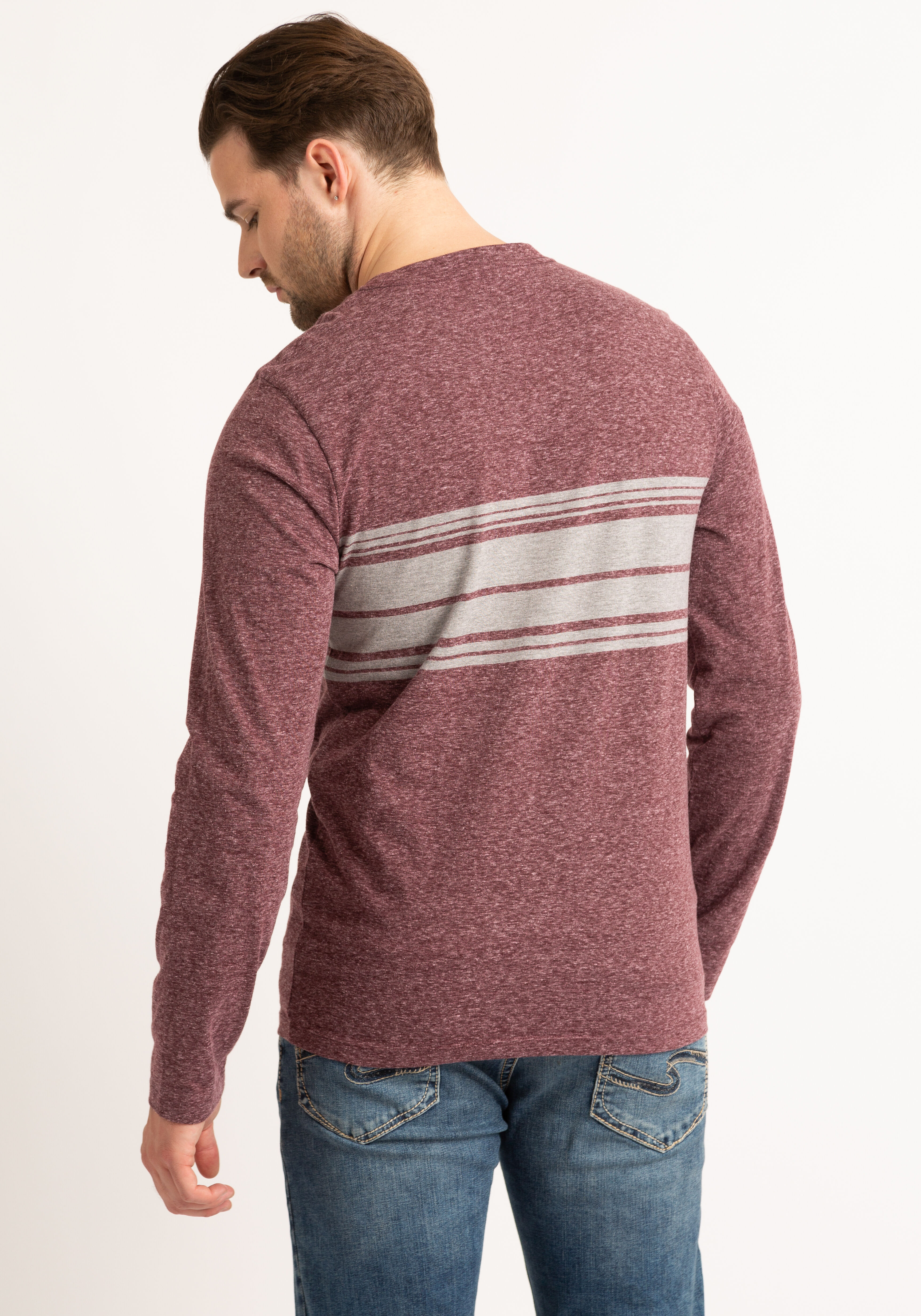 ian snow wash long sleeve t-shirt Image 2